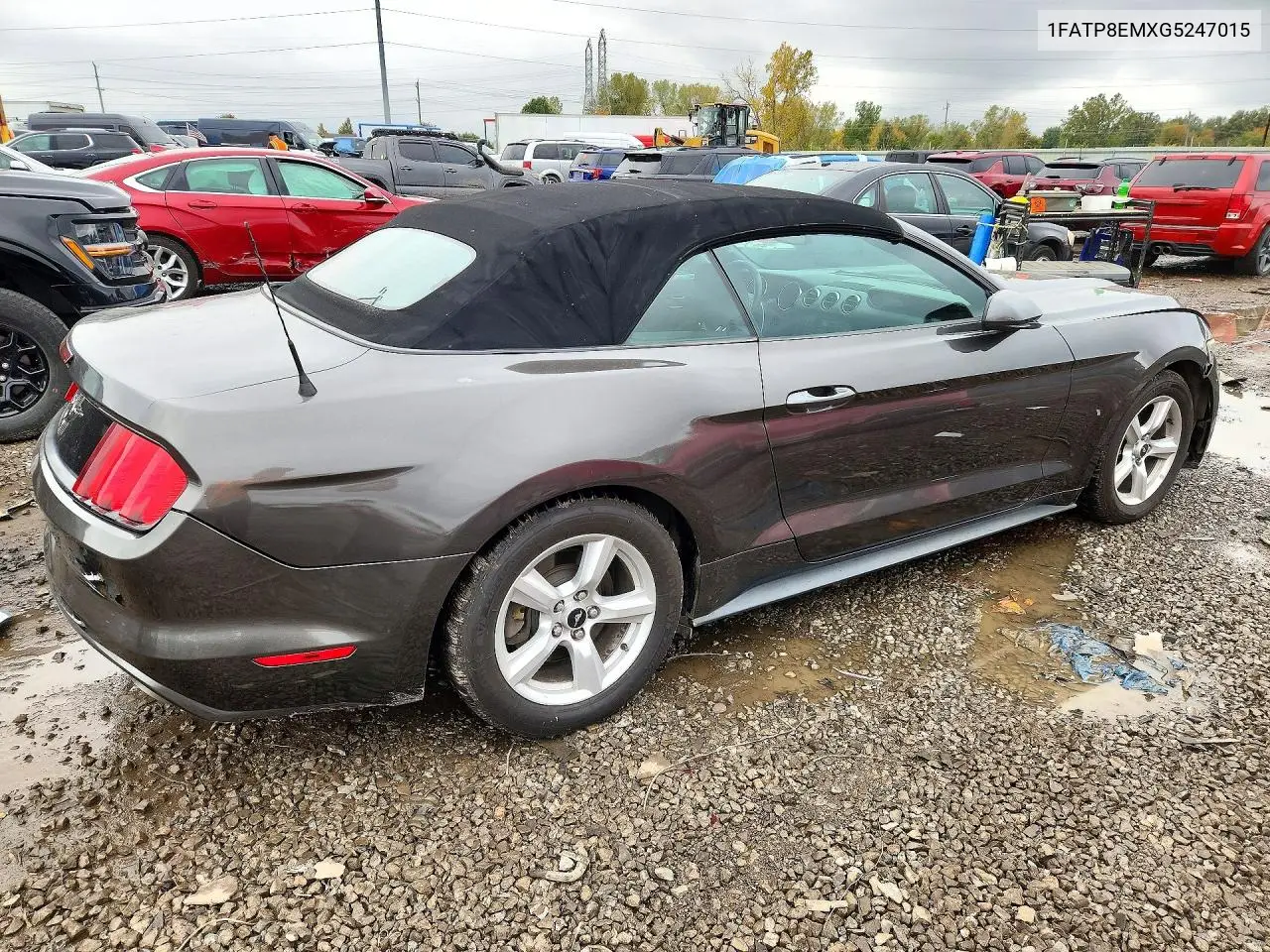 2016 FORD MUSTANG VIN 1FATP8EMXG5247015 — фото 3