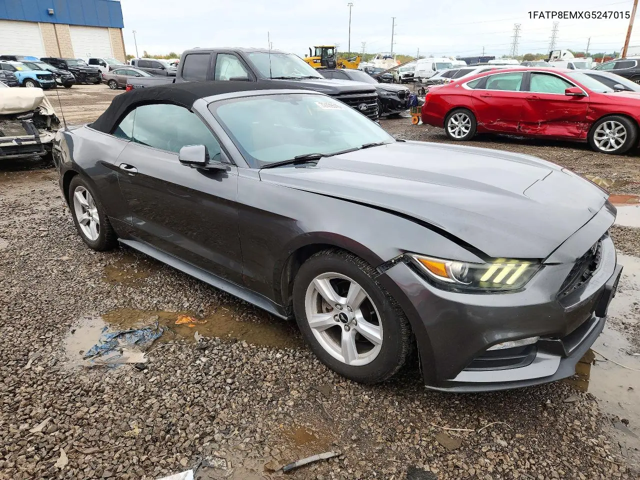 2016 FORD MUSTANG VIN 1FATP8EMXG5247015 — фото 4