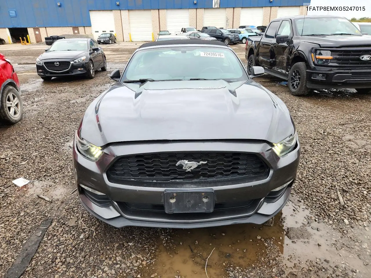 2016 FORD MUSTANG VIN 1FATP8EMXG5247015 — фото 5