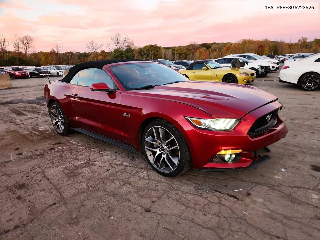 2016 FORD MUSTANG VIN 1FATP8FF3G5223526 — фото 4