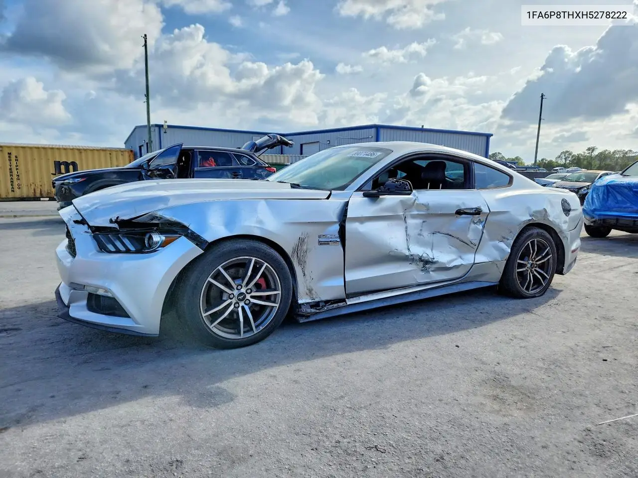 FORD MUSTANG 2017, VIN 1FA6P8THXH5278222
