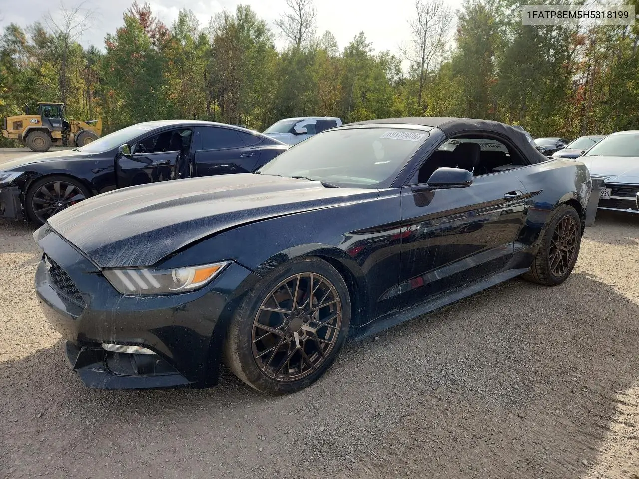 FORD MUSTANG 2017, VIN 1FATP8EM5H5318199