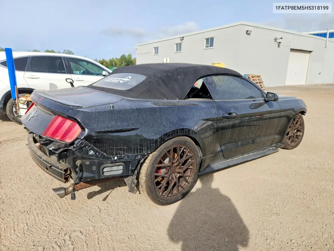 2017 FORD MUSTANG VIN 1FATP8EM5H5318199 — фото 3