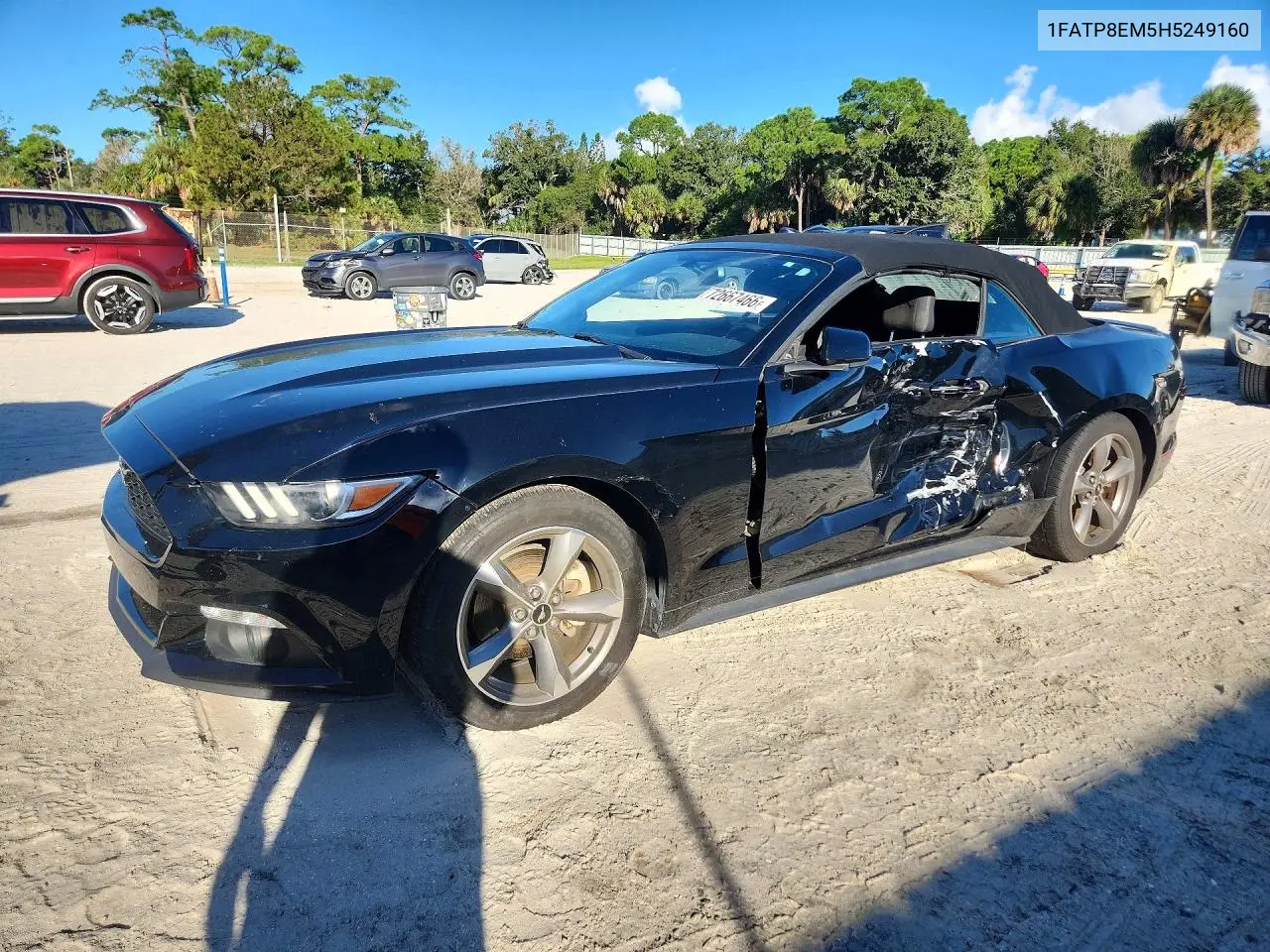 FORD MUSTANG 2017, VIN 1FATP8EM5H5249160