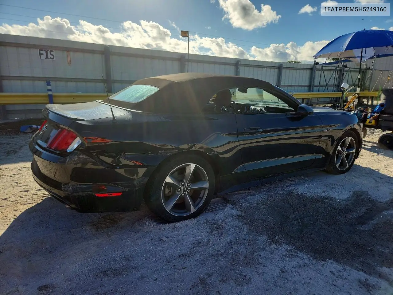 2017 FORD MUSTANG VIN 1FATP8EM5H5249160 — фото 3