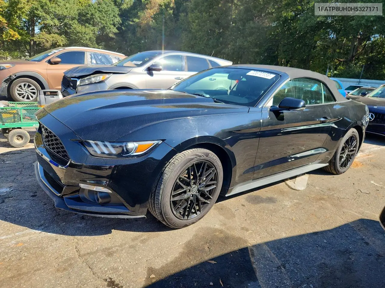 FORD MUSTANG 2017, VIN 1FATP8UH0H5327171