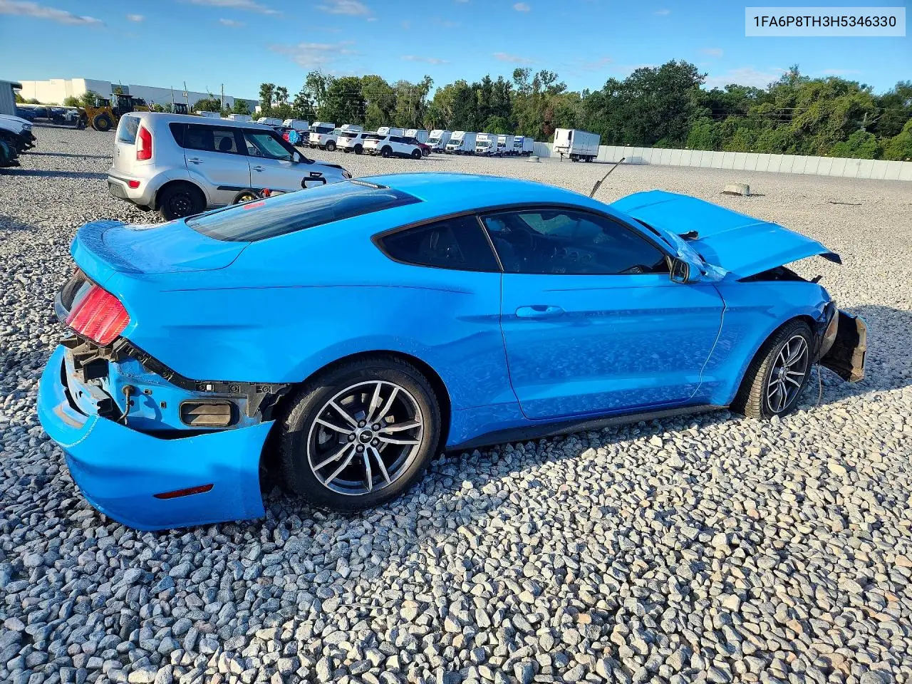 2017 FORD MUSTANG VIN 1FA6P8TH3H5346330 — фото 3