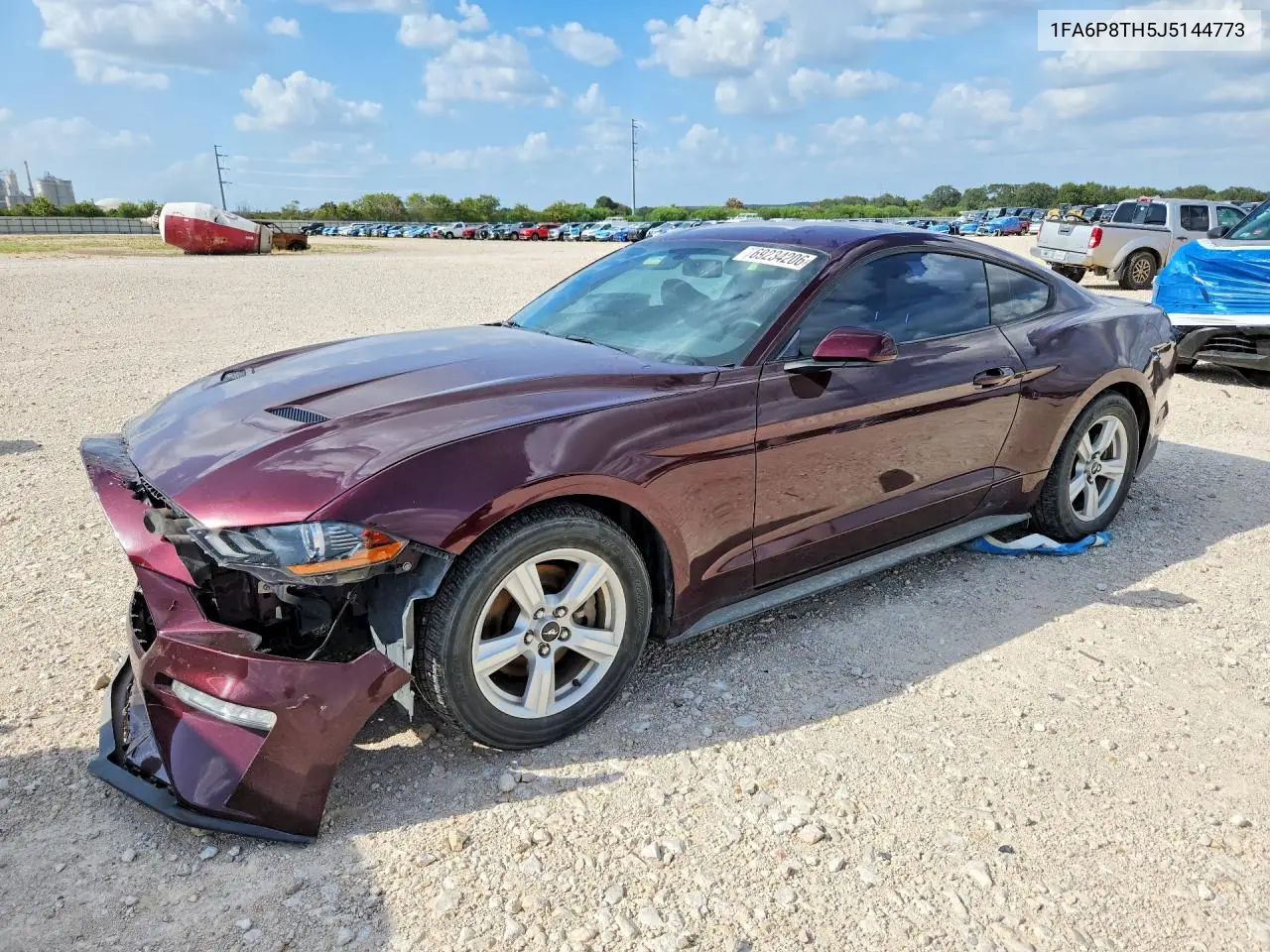 FORD MUSTANG 2018, VIN 1FA6P8TH5J5144773