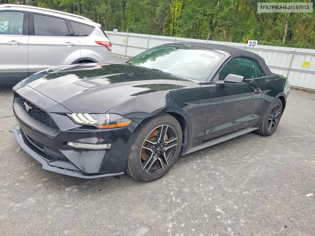 FORD MUSTANG 2018, VIN 1FATP8UH6J5167013