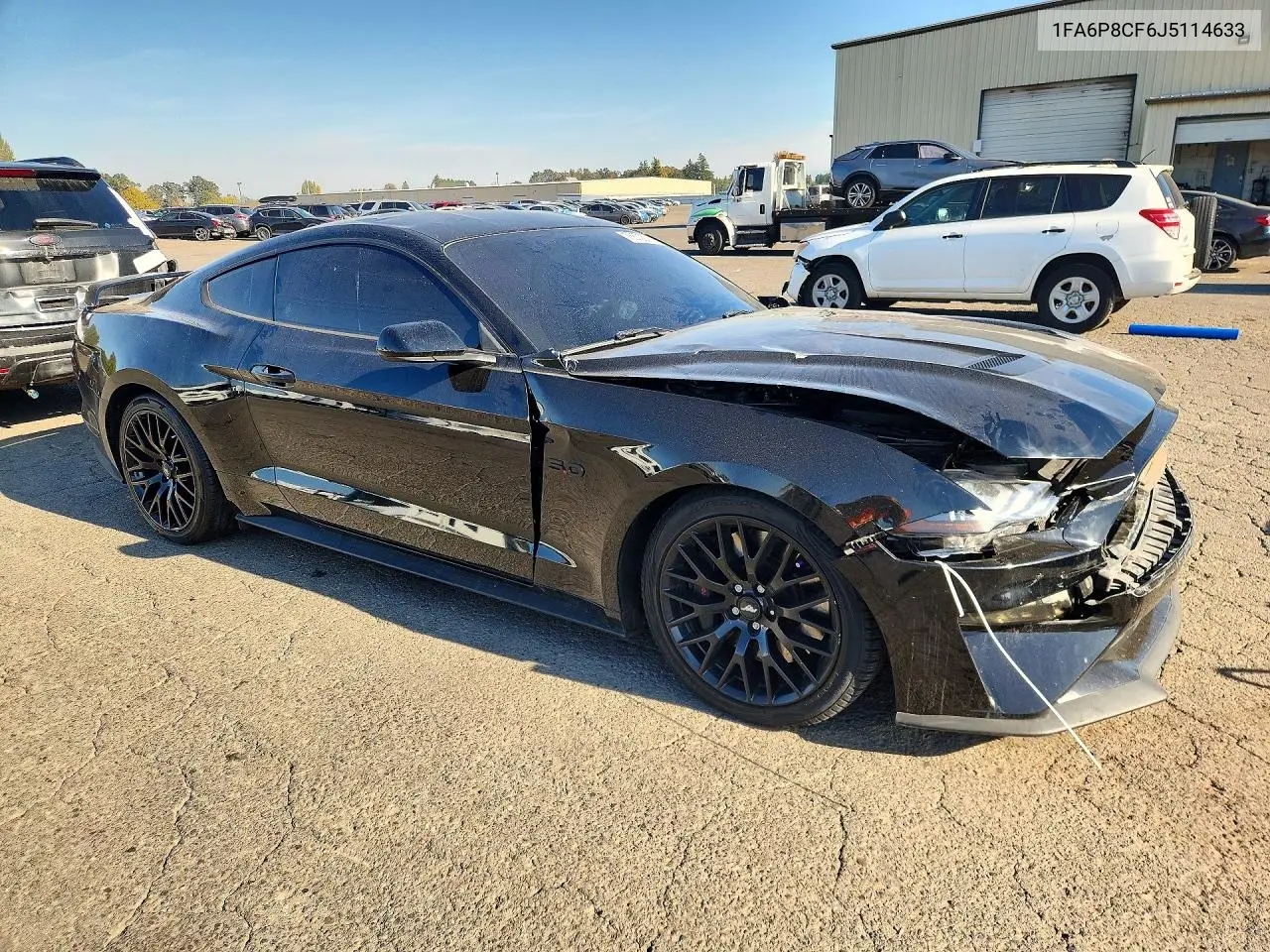 2018 FORD MUSTANG VIN 1FA6P8CF6J5114633 — фото 4