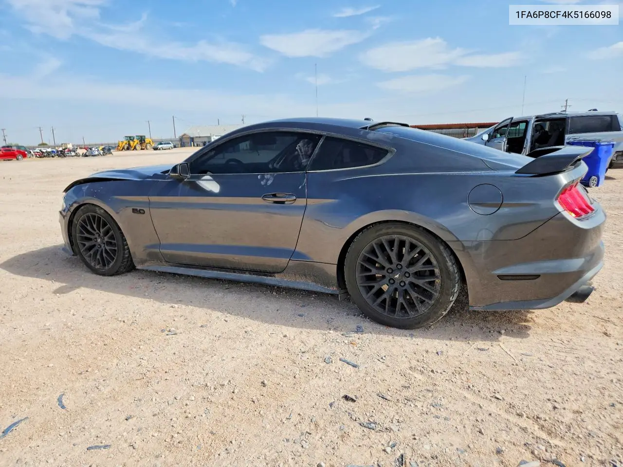2019 FORD MUSTANG VIN 1FA6P8CF4K5166098 — фото 2