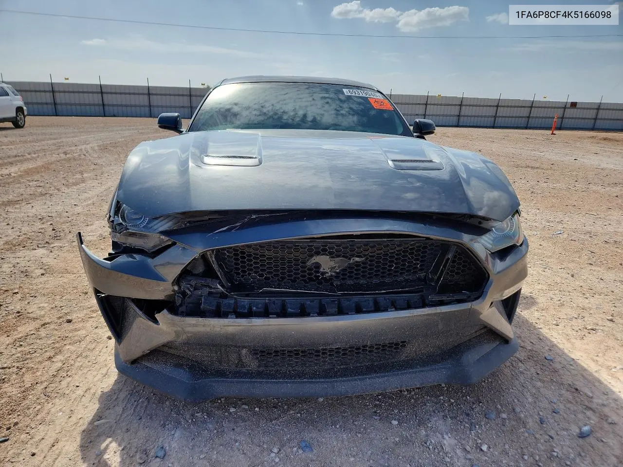 2019 FORD MUSTANG VIN 1FA6P8CF4K5166098 — фото 5