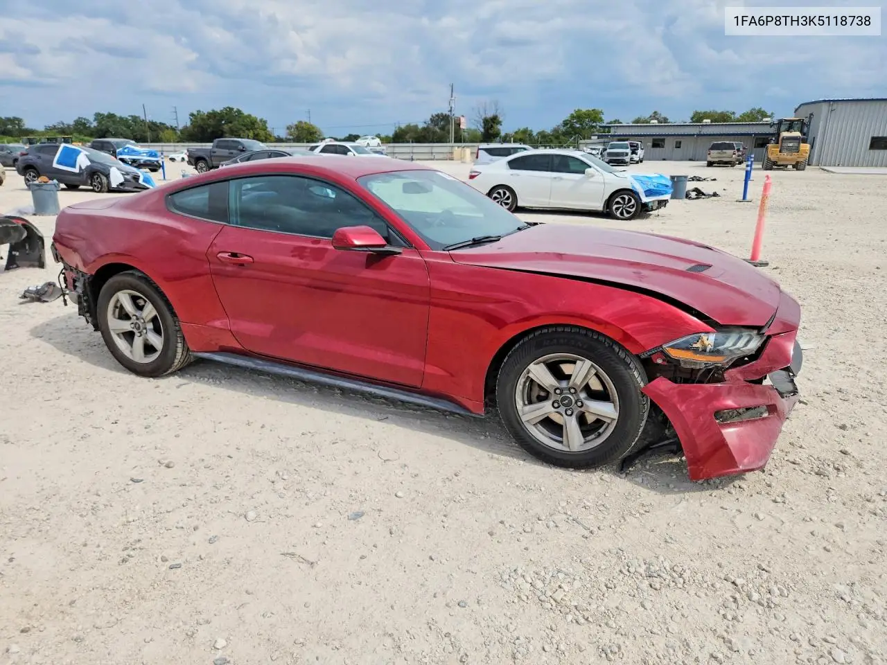 2019 FORD MUSTANG VIN 1FA6P8TH3K5118738 — фото 4