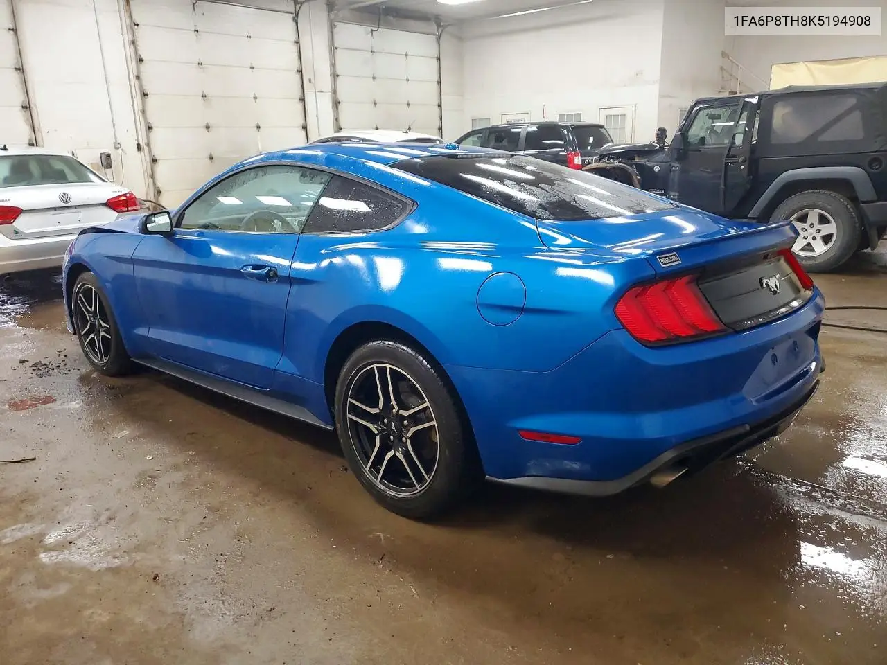 2019 FORD MUSTANG VIN 1FA6P8TH8K5194908 — фото 2