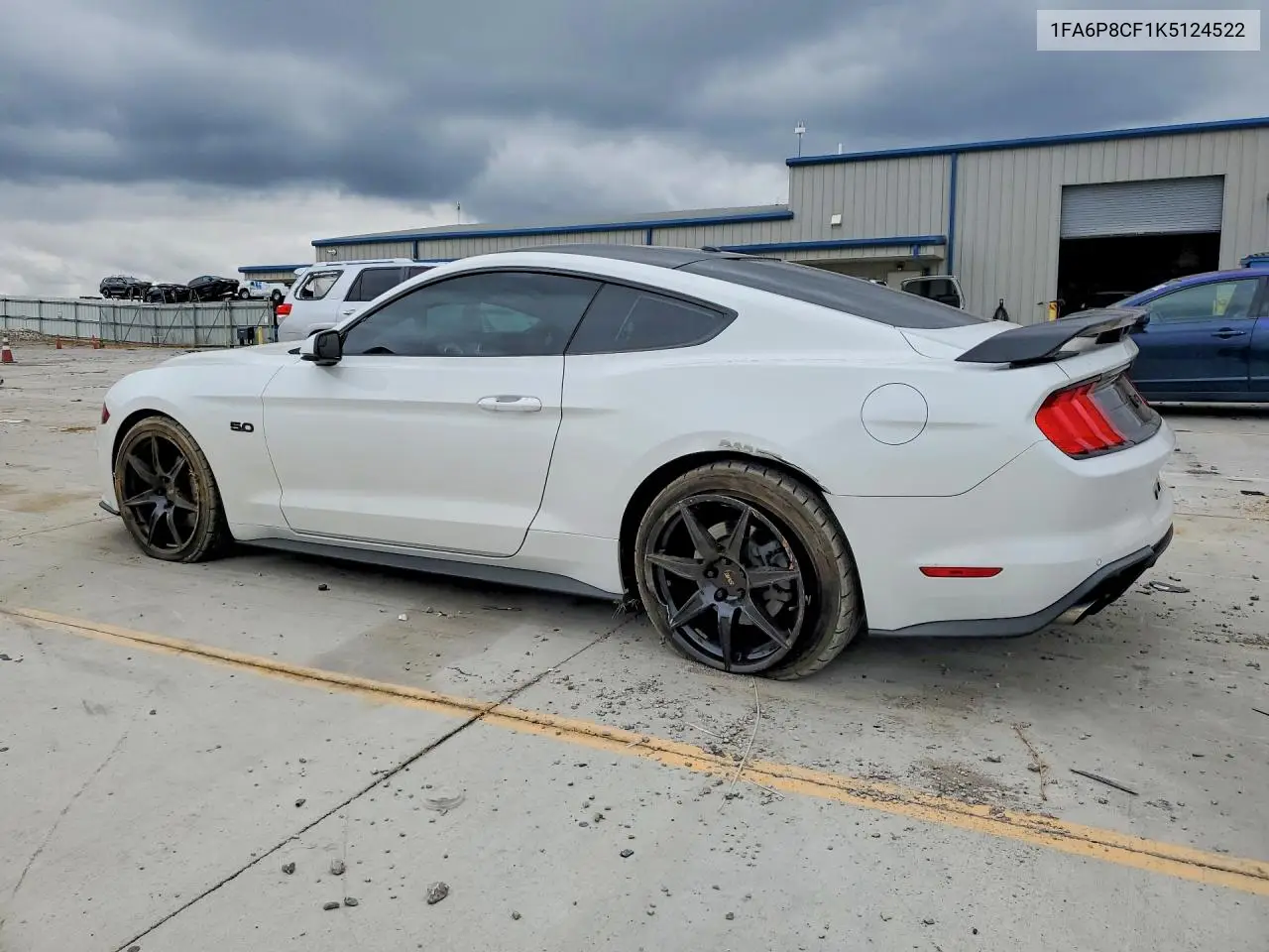 2019 FORD MUSTANG VIN 1FA6P8CF1K5124522 — фото 2