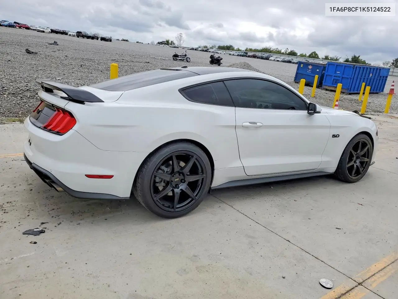 2019 FORD MUSTANG VIN 1FA6P8CF1K5124522 — фото 3