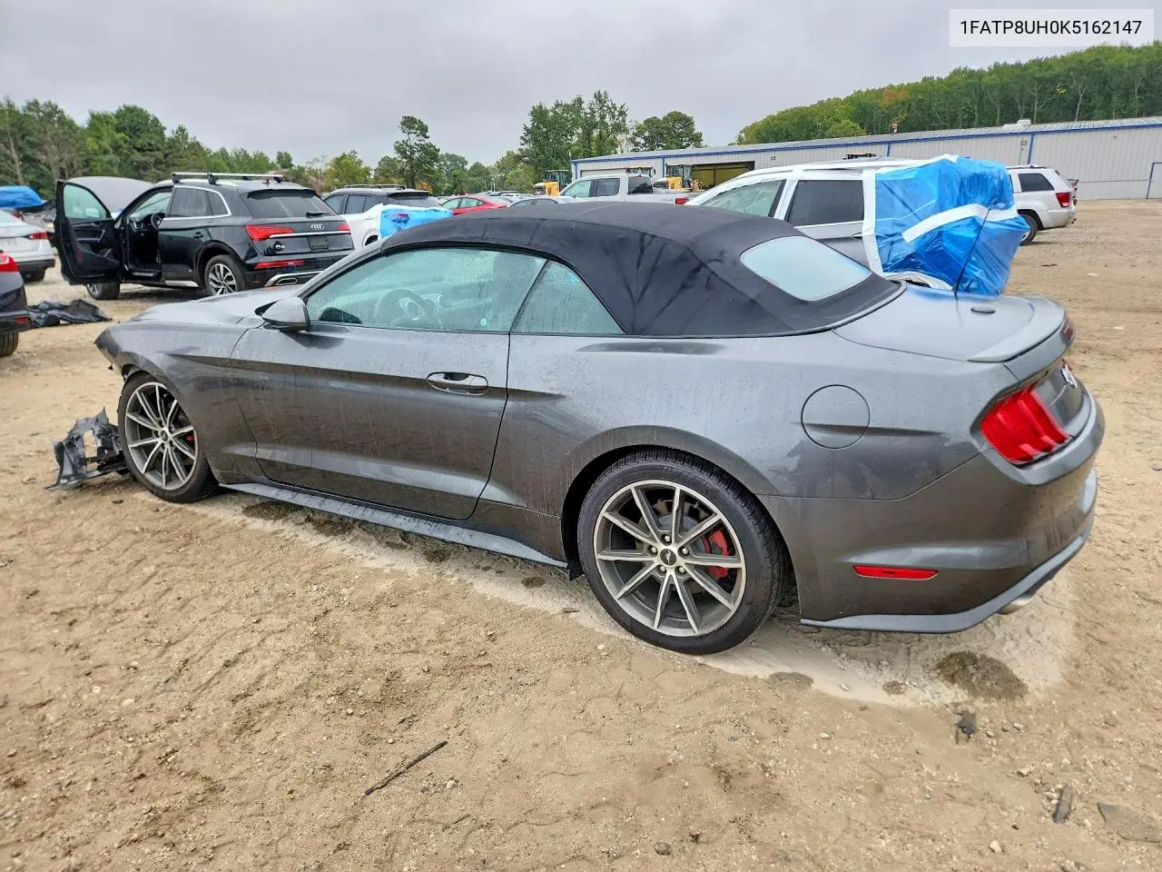 2019 FORD MUSTANG VIN 1FATP8UH0K5162147 — фото 2