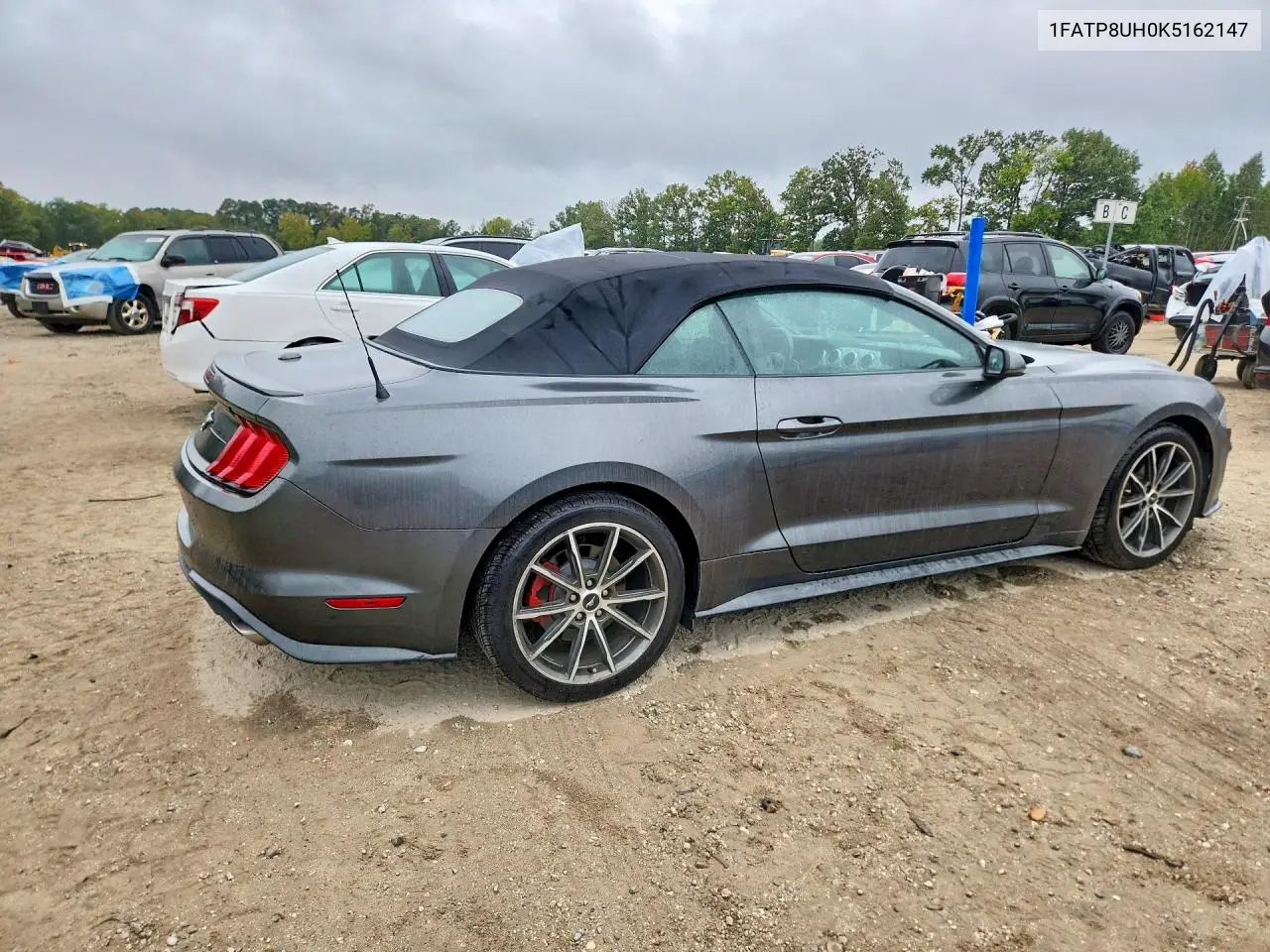 2019 FORD MUSTANG VIN 1FATP8UH0K5162147 — фото 3