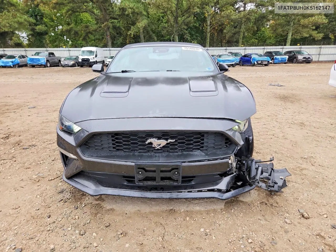 2019 FORD MUSTANG VIN 1FATP8UH0K5162147 — фото 5