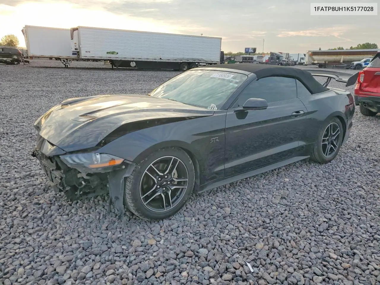 FORD MUSTANG 2019, VIN 1FATP8UH1K5177028