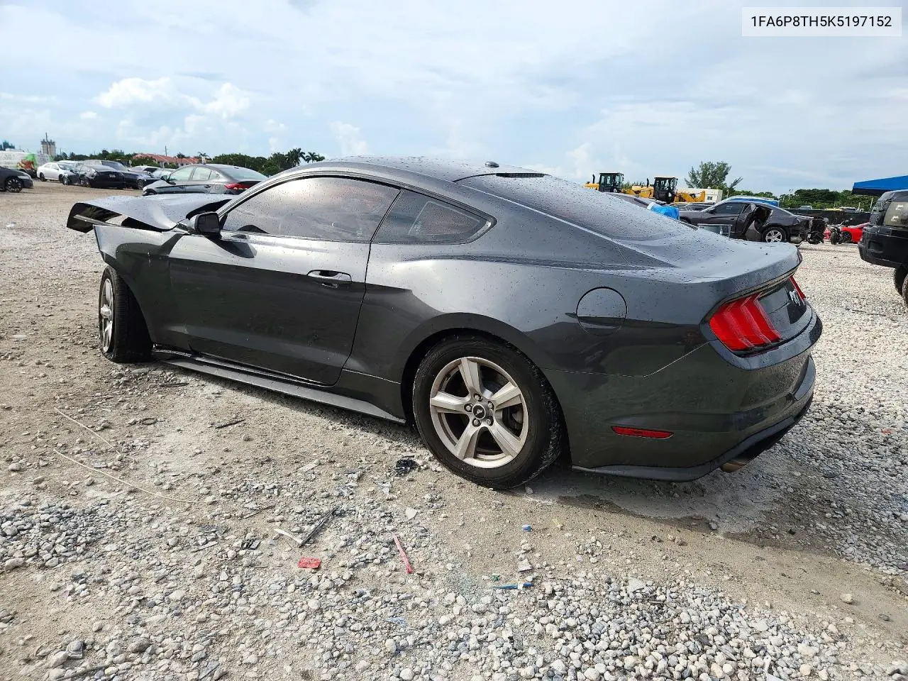 2019 FORD MUSTANG VIN 1FA6P8TH5K5197152 — фото 2