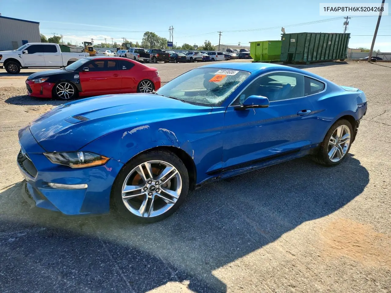 FORD MUSTANG 2019, VIN 1FA6P8TH6K5204268