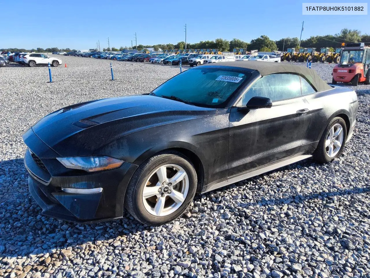 FORD MUSTANG 2019, VIN 1FATP8UH0K5101882