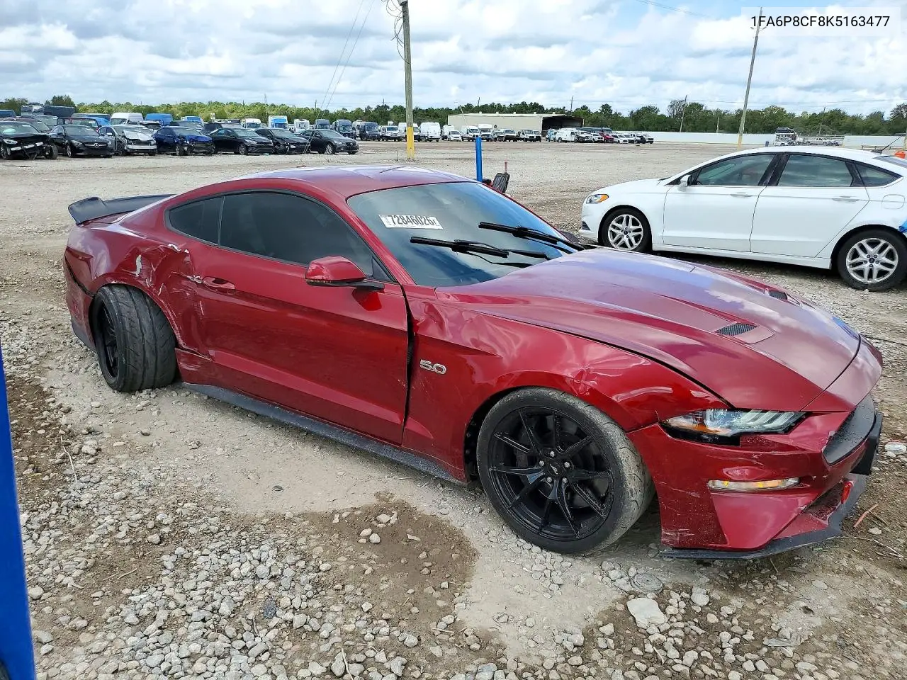 2019 FORD MUSTANG VIN 1FA6P8CF8K5163477 — фото 4