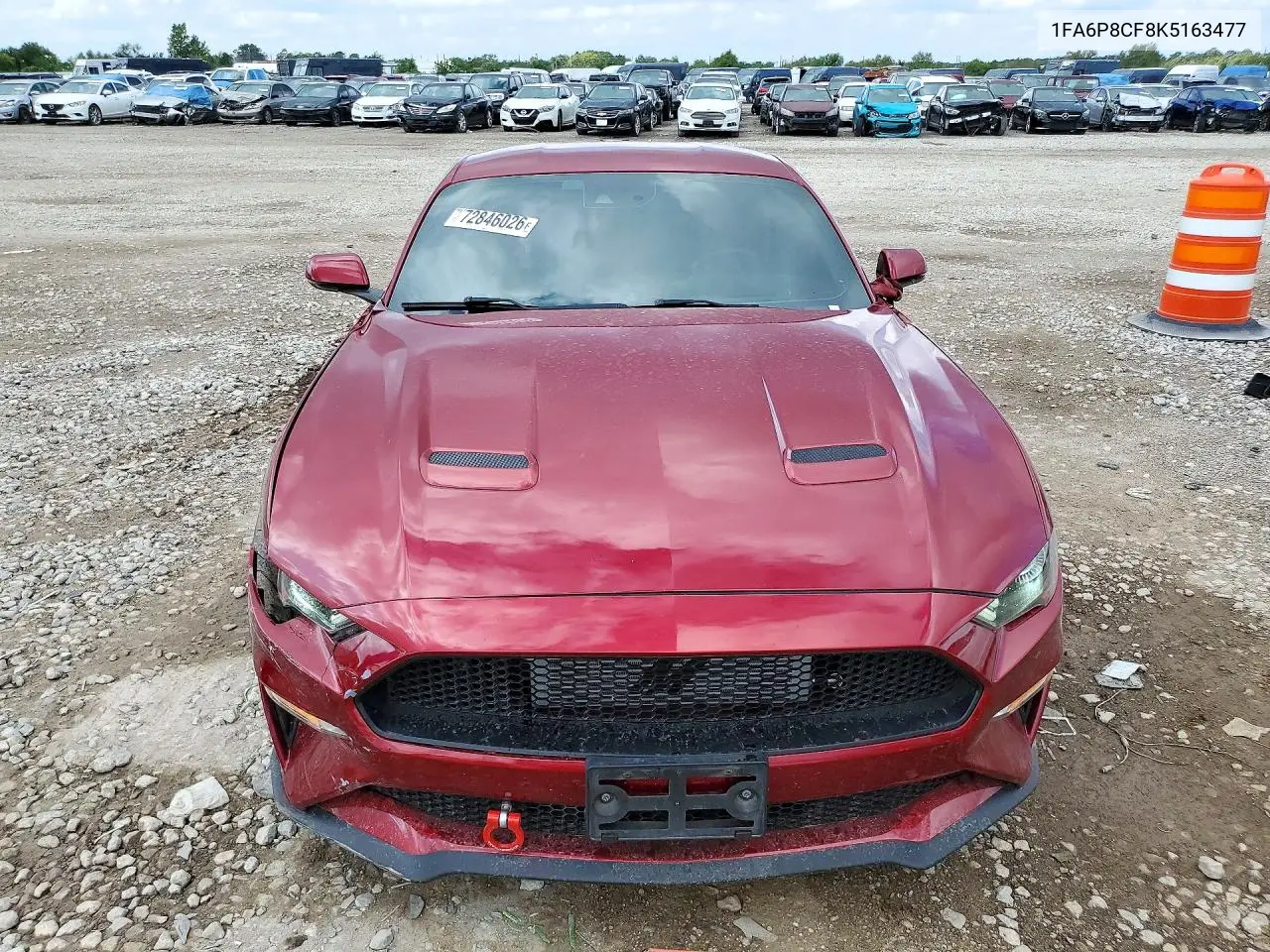 2019 FORD MUSTANG VIN 1FA6P8CF8K5163477 — фото 5