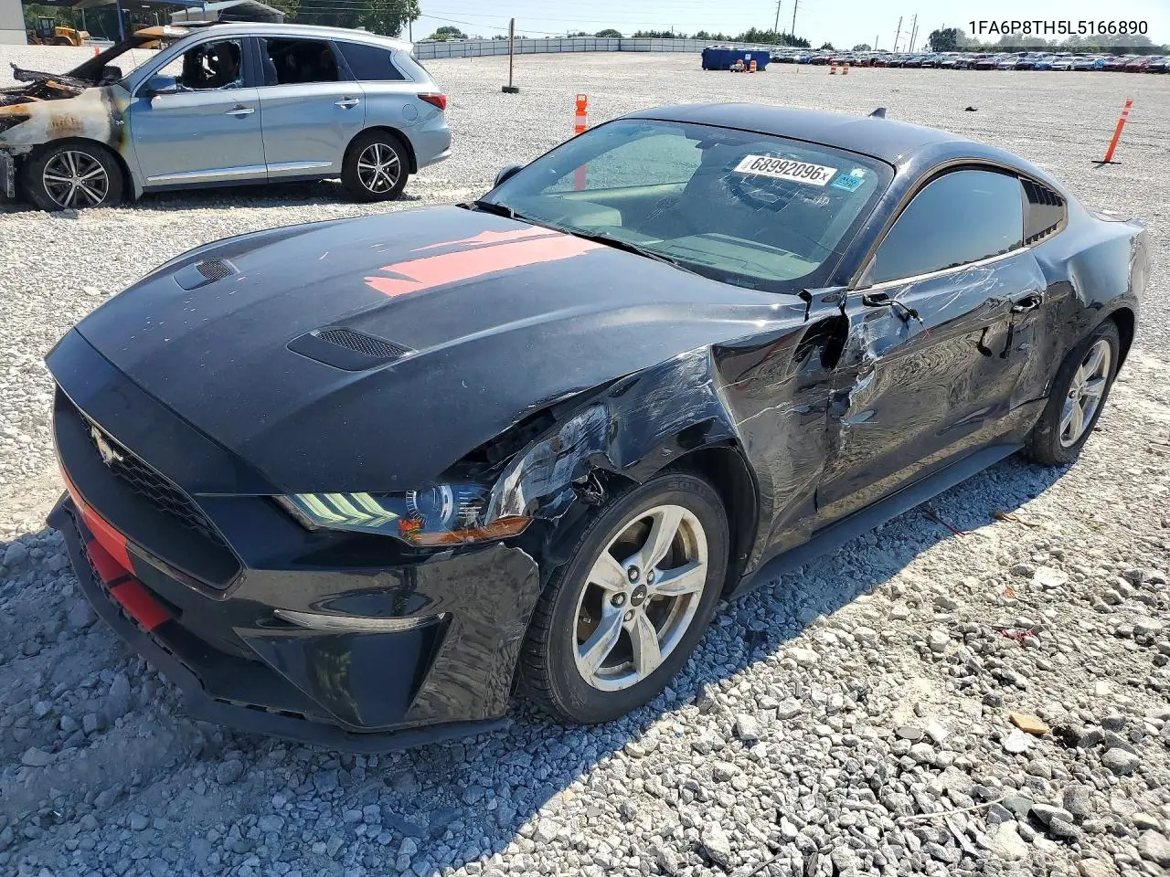 FORD MUSTANG 2020, VIN 1FA6P8TH5L5166890