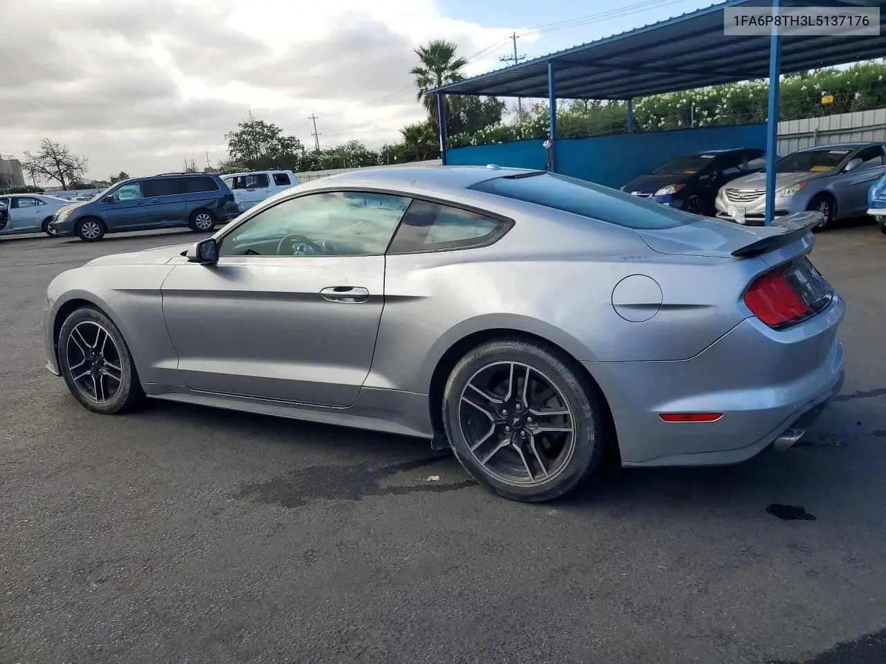 2020 FORD MUSTANG VIN 1FA6P8TH3L5137176 — фото 2