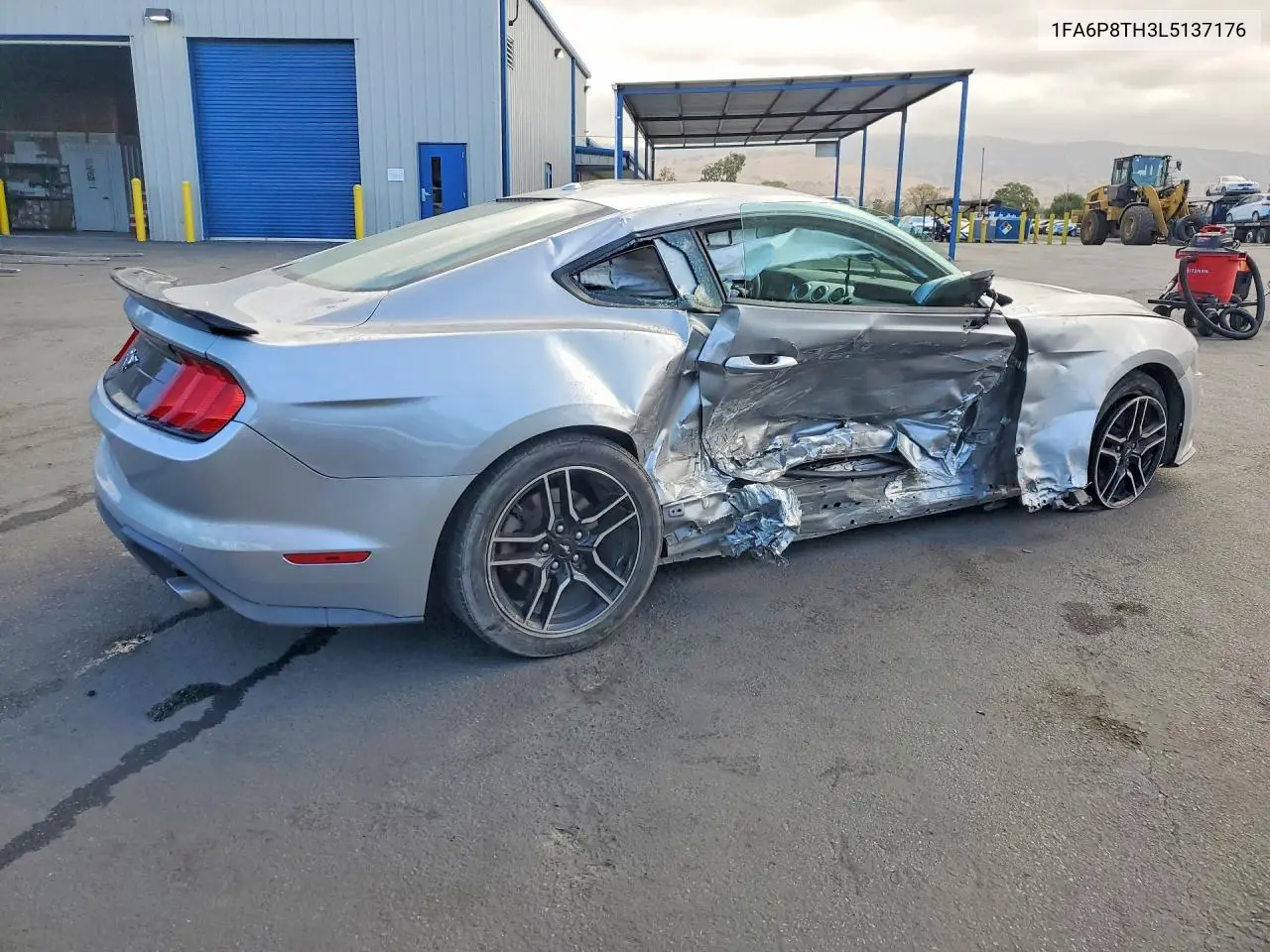 2020 FORD MUSTANG VIN 1FA6P8TH3L5137176 — фото 3