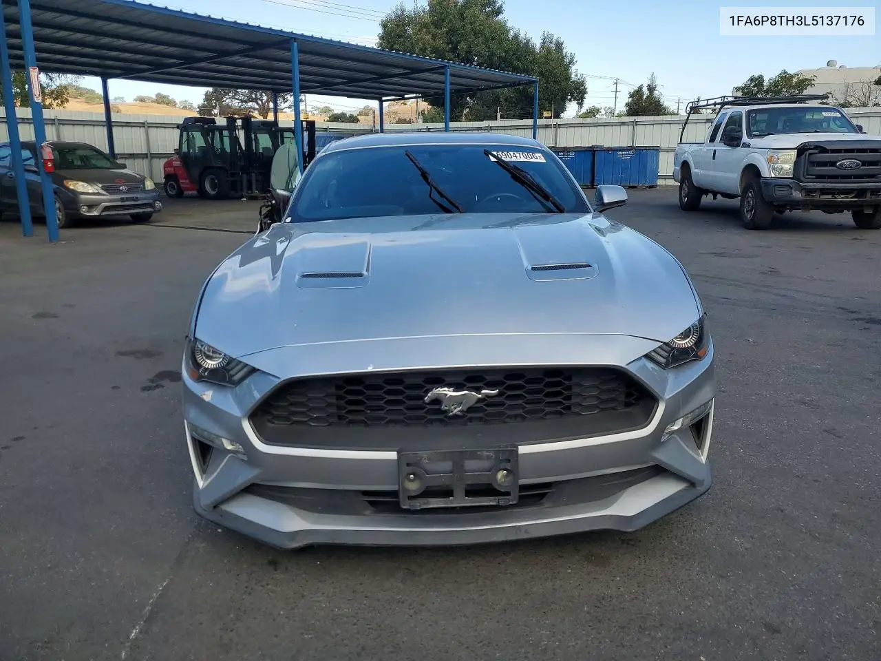 2020 FORD MUSTANG VIN 1FA6P8TH3L5137176 — фото 5