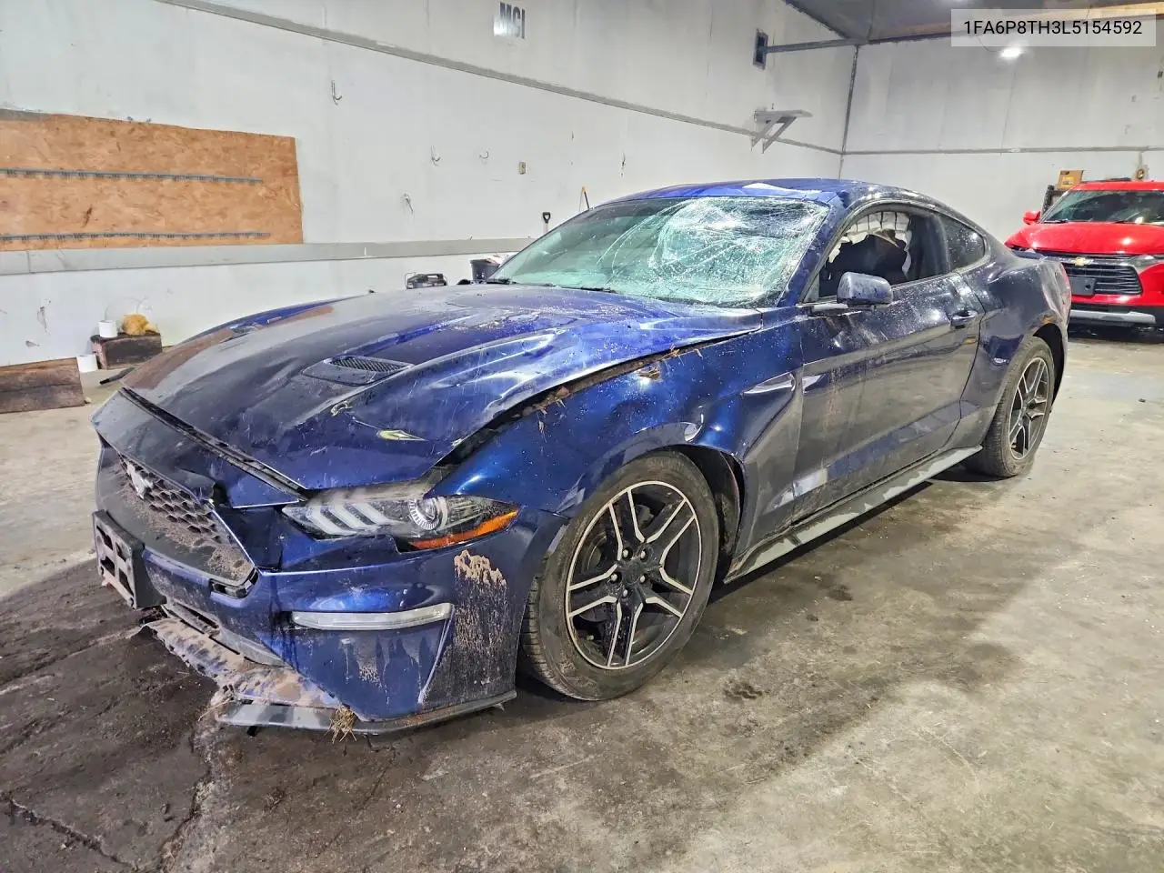 FORD MUSTANG 2020, VIN 1FA6P8TH3L5154592