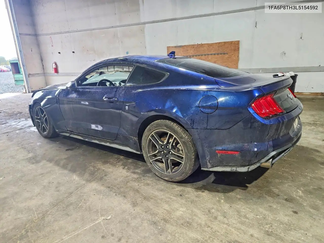 2020 FORD MUSTANG VIN 1FA6P8TH3L5154592 — фото 2