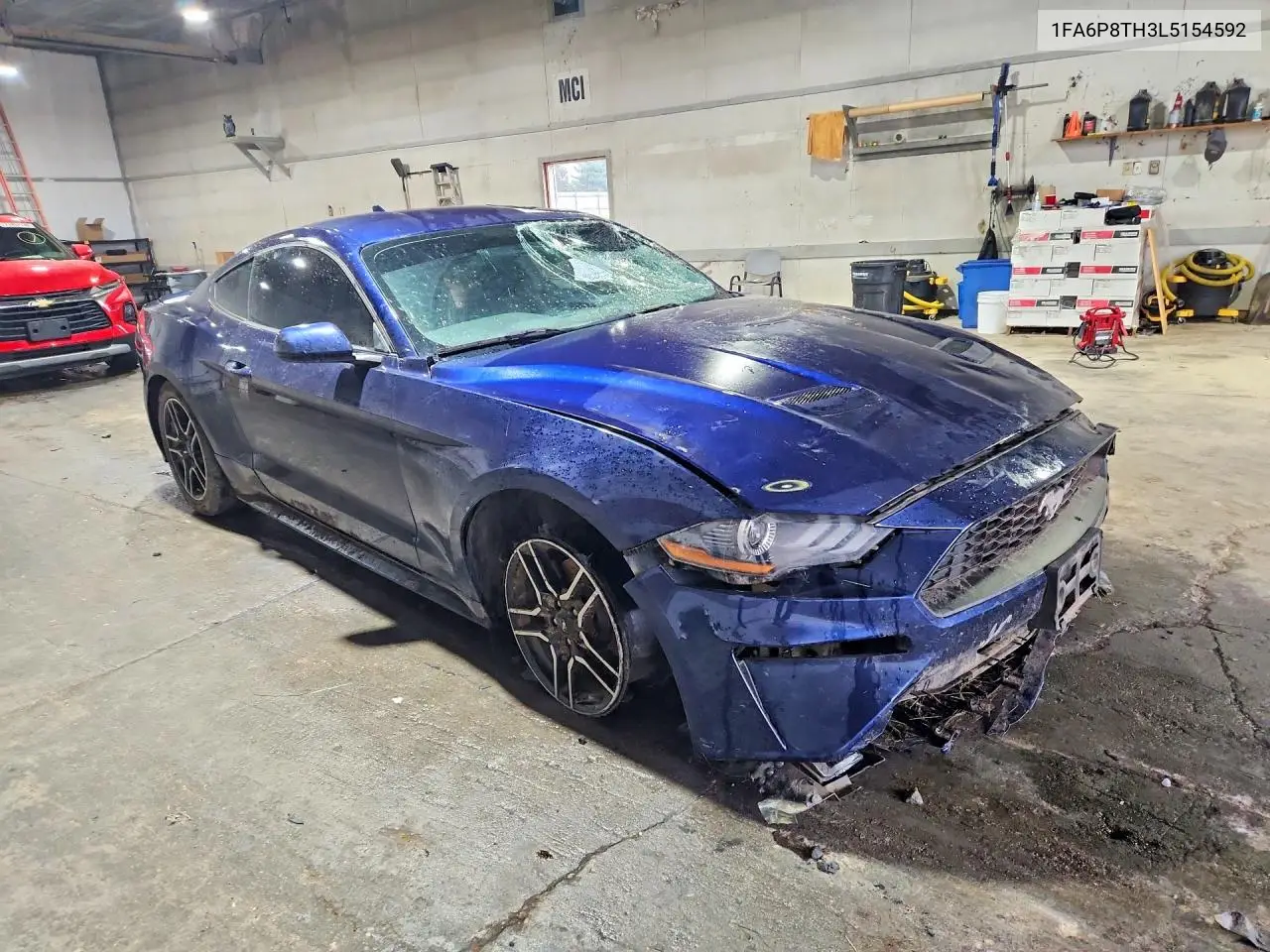 2020 FORD MUSTANG VIN 1FA6P8TH3L5154592 — фото 4