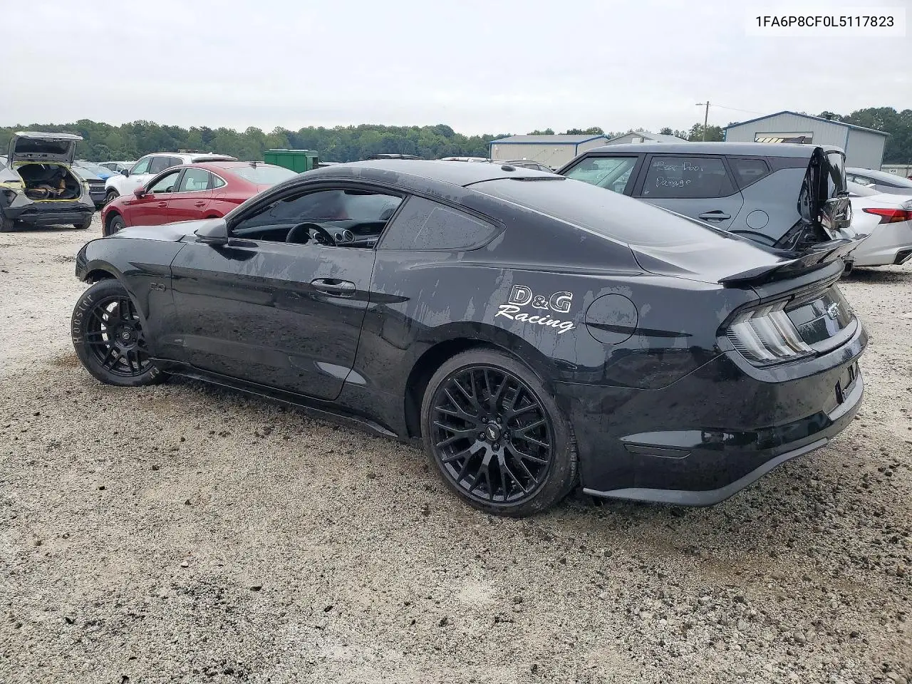 2020 FORD MUSTANG VIN 1FA6P8CF0L5117823 — фото 2