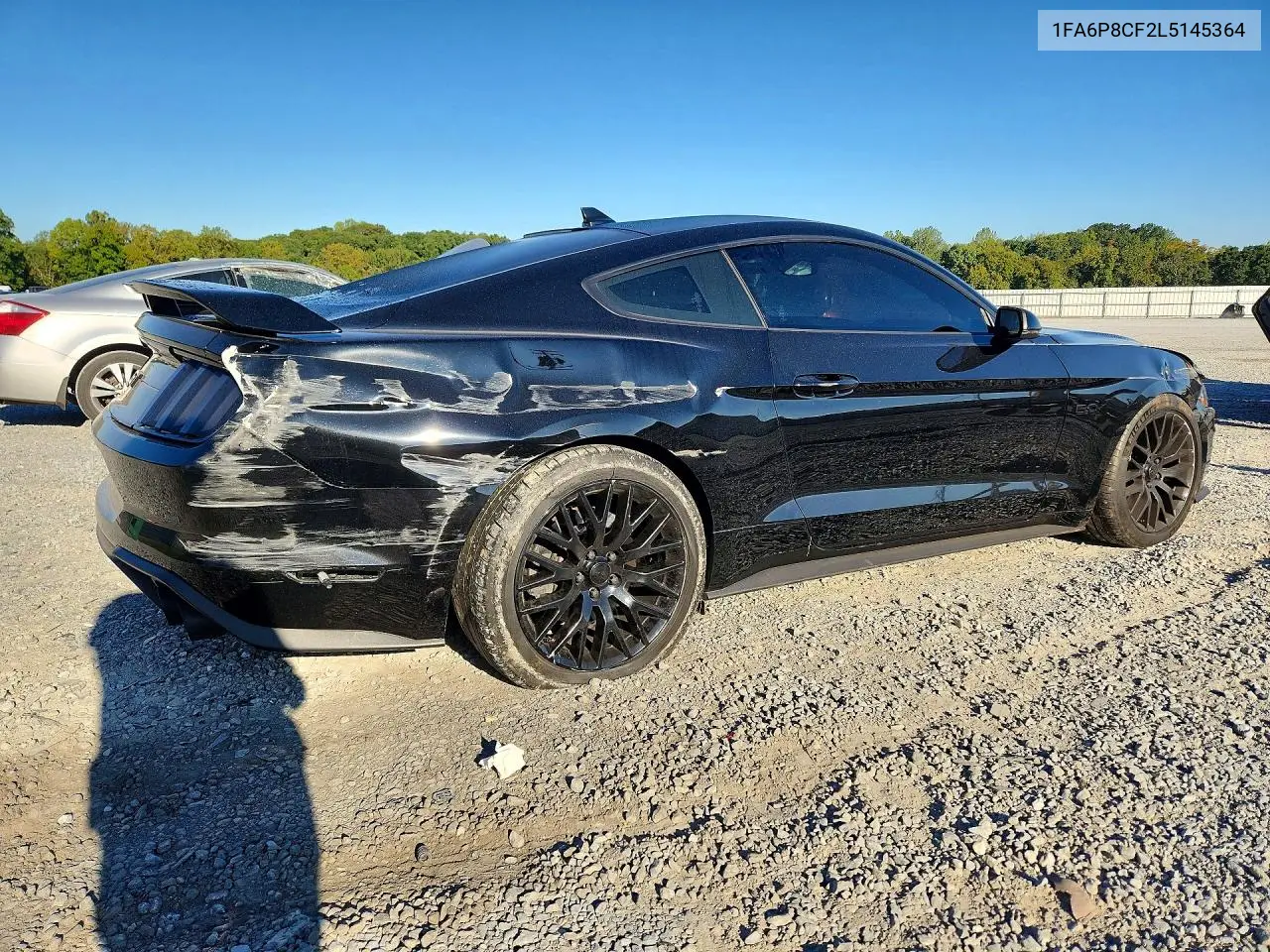 2020 FORD MUSTANG VIN 1FA6P8CF2L5145364 — фото 3