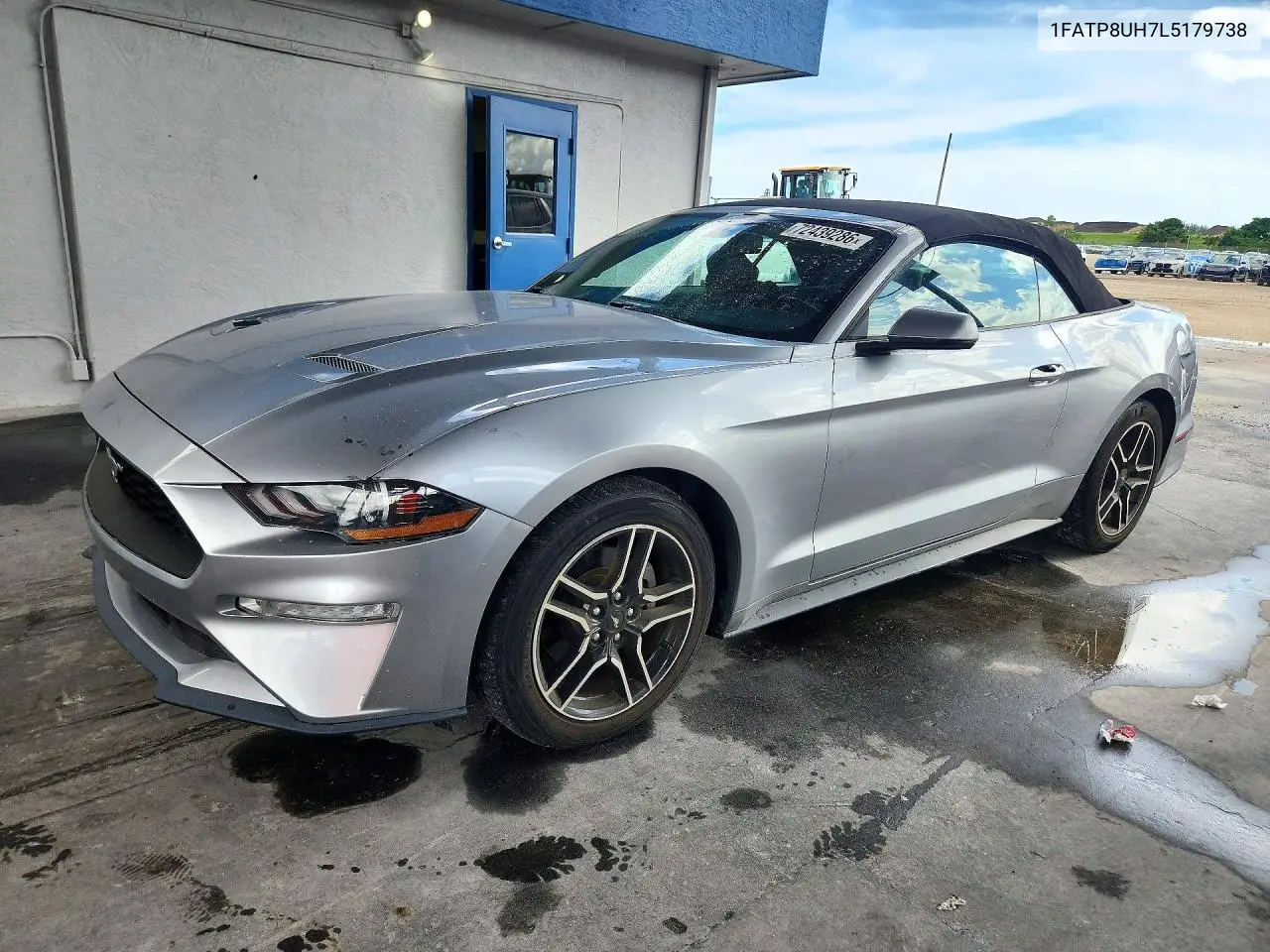 FORD MUSTANG 2020, VIN 1FATP8UH7L5179738