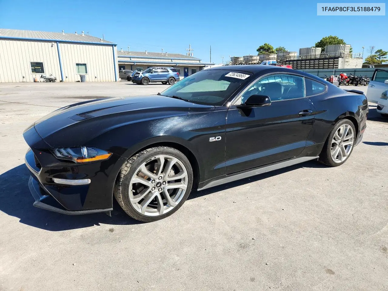 FORD MUSTANG 2020, VIN 1FA6P8CF3L5188479