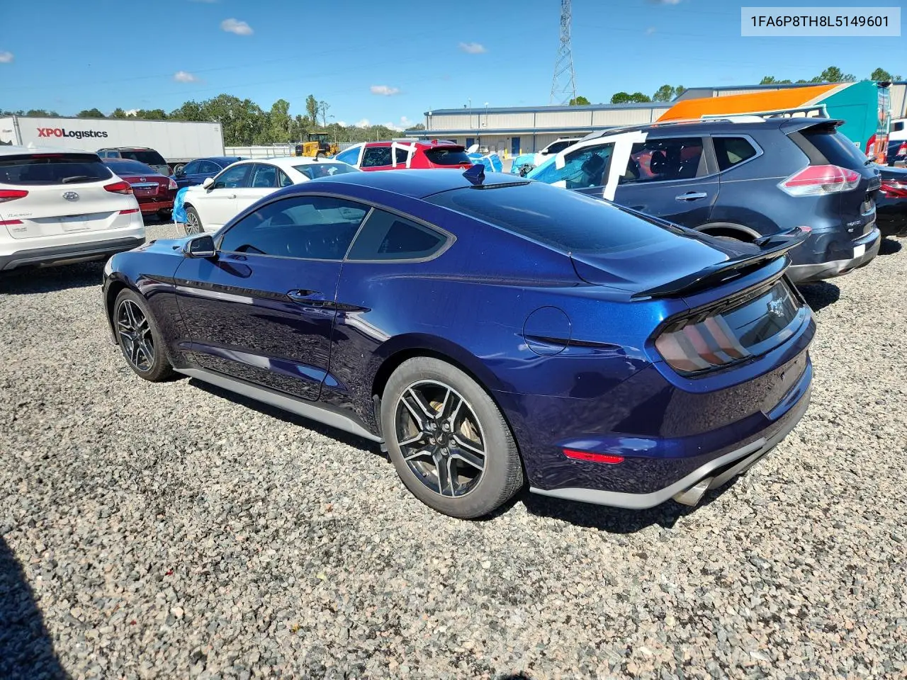 2020 FORD MUSTANG VIN 1FA6P8TH8L5149601 — фото 2