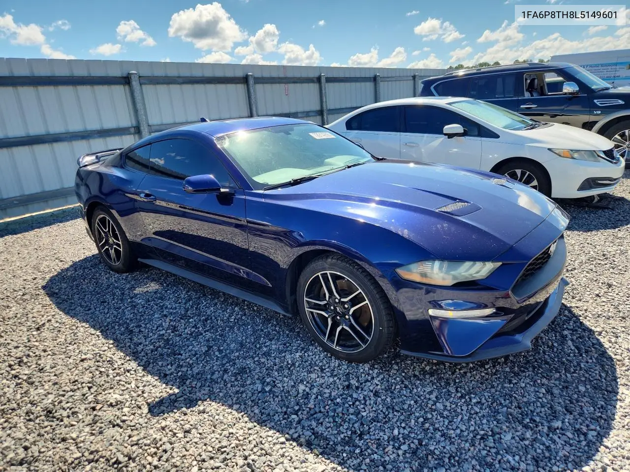 2020 FORD MUSTANG VIN 1FA6P8TH8L5149601 — фото 4
