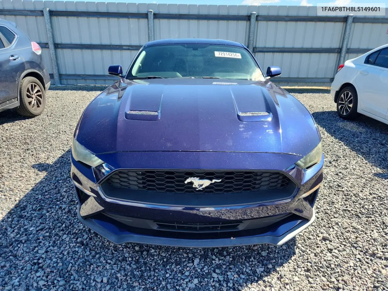 2020 FORD MUSTANG VIN 1FA6P8TH8L5149601 — фото 5
