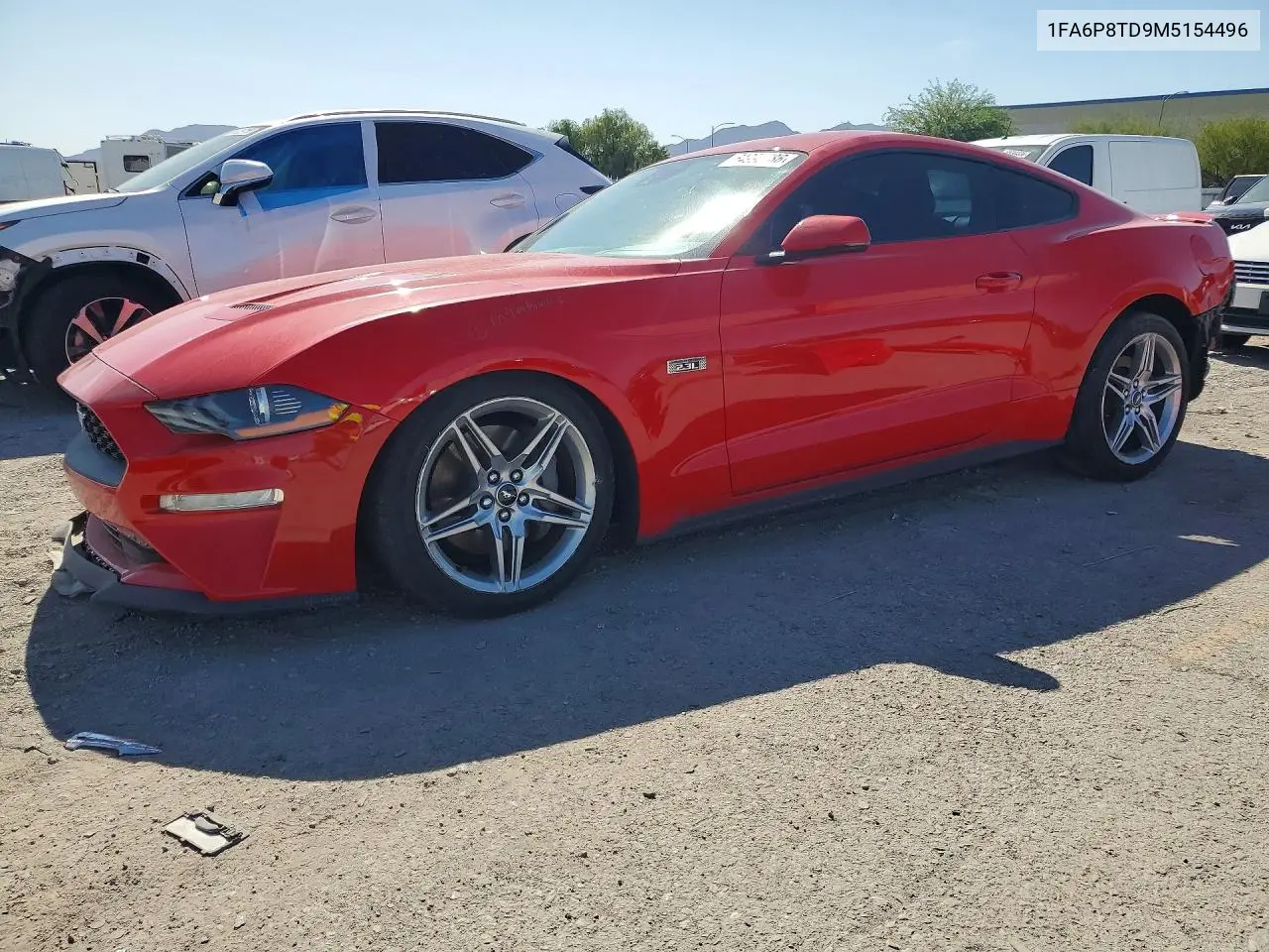 FORD MUSTANG 2021, VIN 1FA6P8TD9M5154496