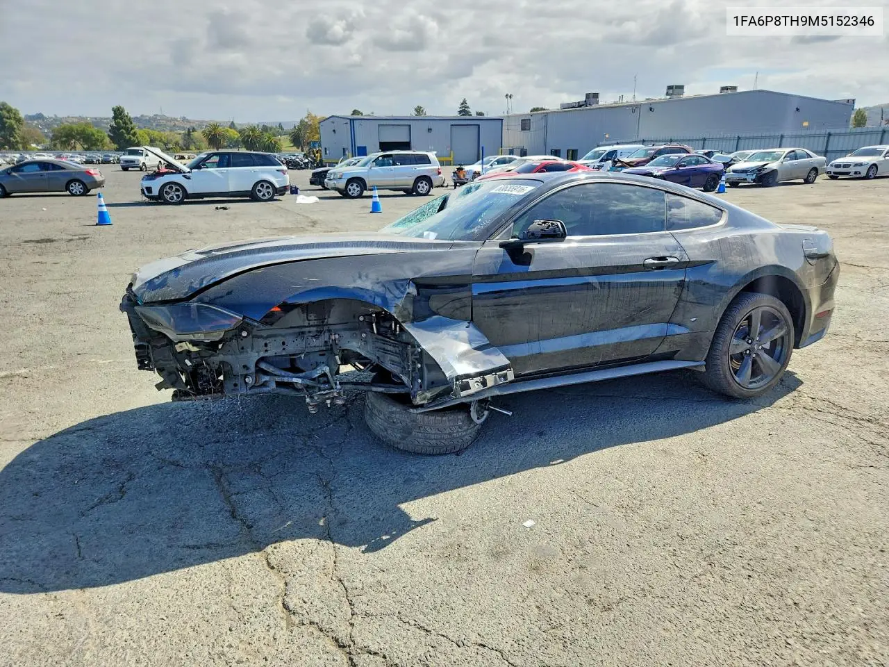 FORD MUSTANG 2021, VIN 1FA6P8TH9M5152346