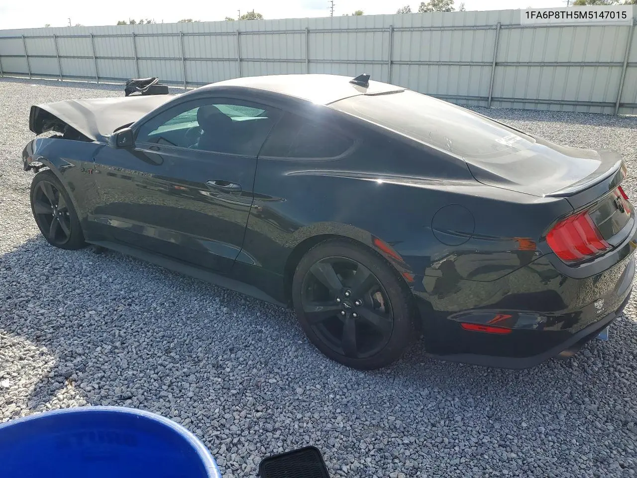 2021 FORD MUSTANG VIN 1FA6P8TH5M5147015 — фото 2