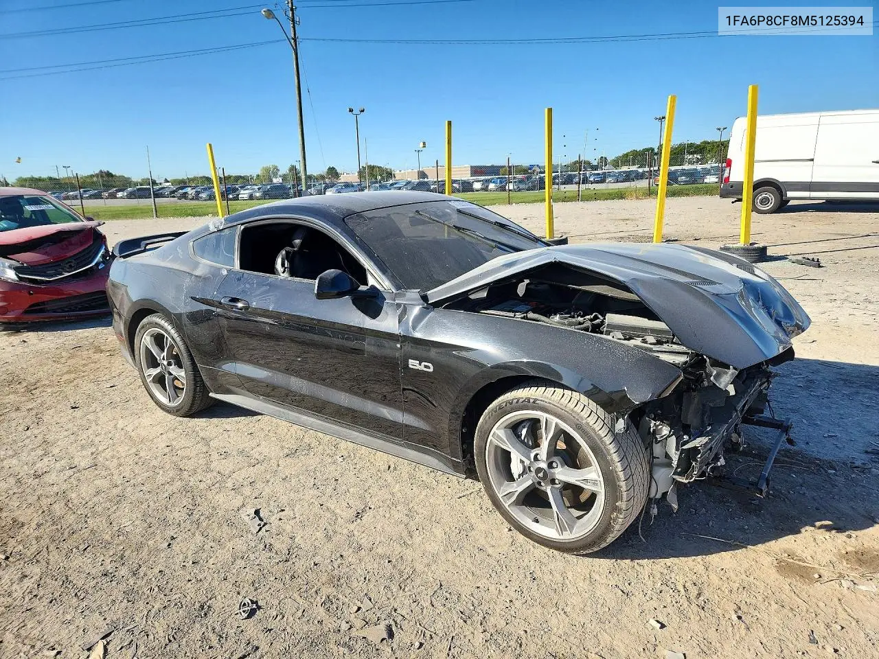 2021 FORD MUSTANG VIN 1FA6P8CF8M5125394 — фото 4
