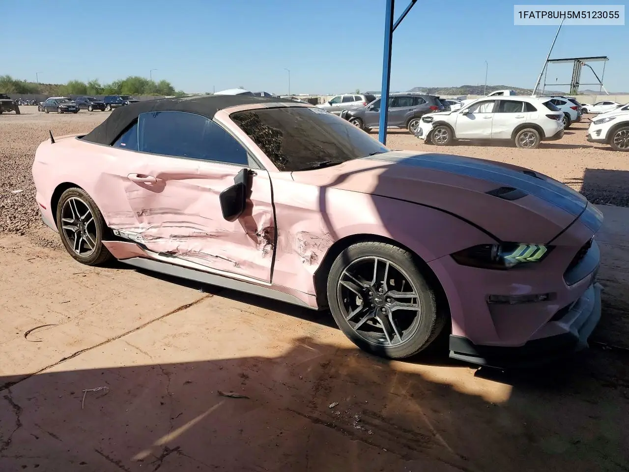 2021 FORD MUSTANG VIN 1FATP8UH5M5123055 — фото 4
