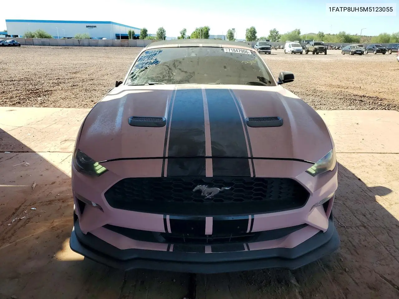 2021 FORD MUSTANG VIN 1FATP8UH5M5123055 — фото 5