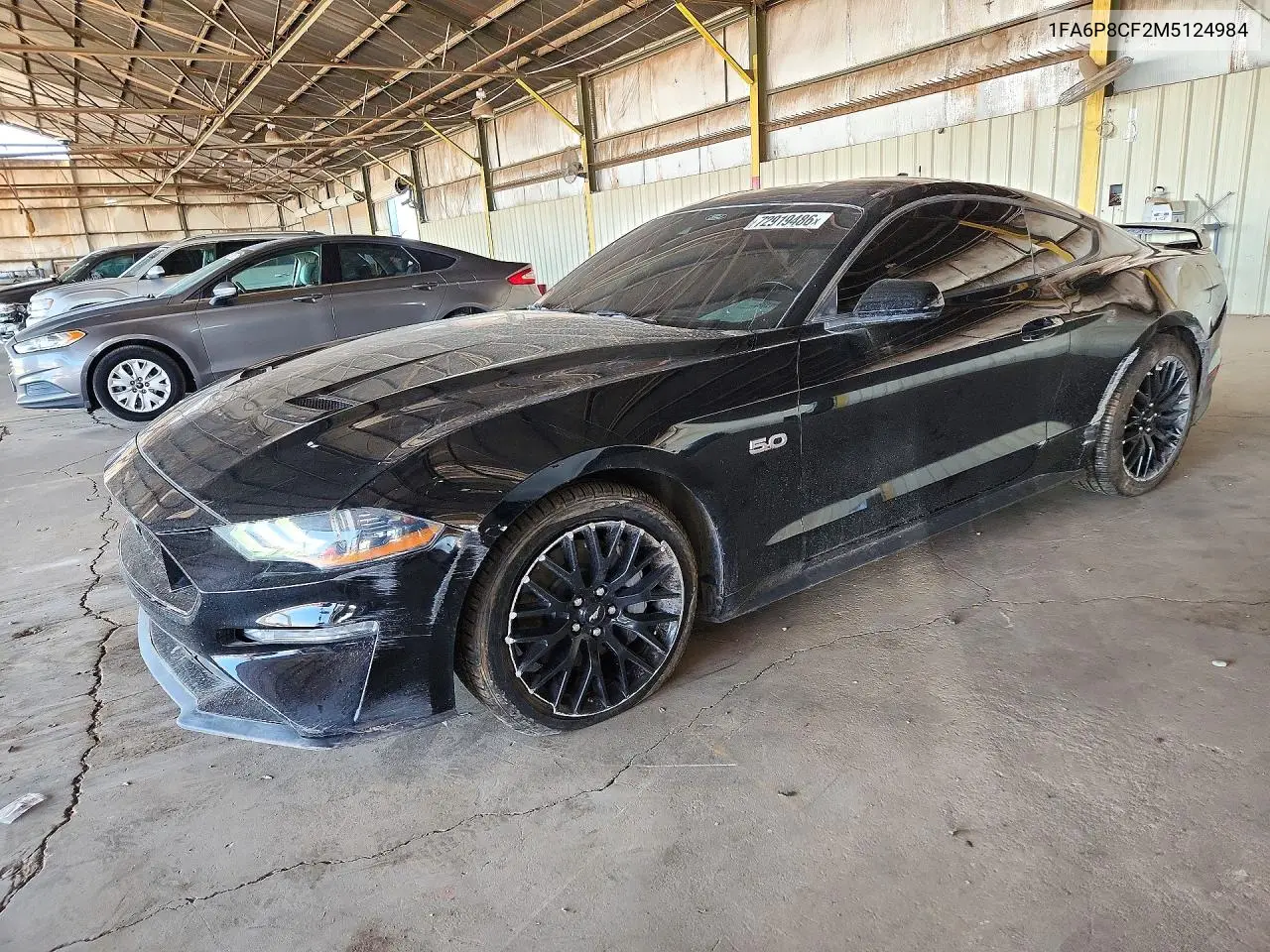 FORD MUSTANG 2021, VIN 1FA6P8CF2M5124984